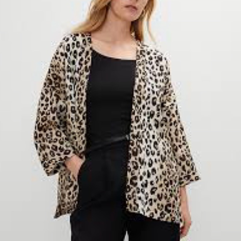 ByDesign Cheetah Cardigan